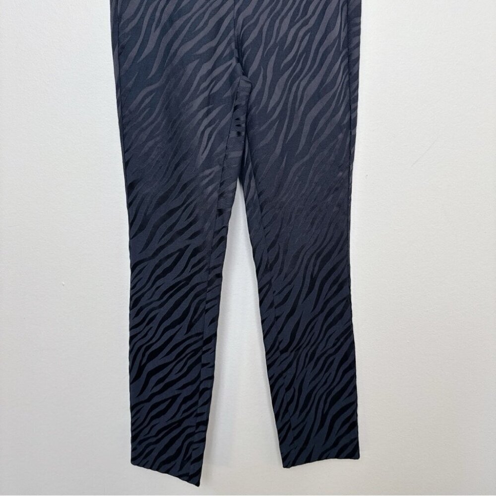 Rag & Bone Womens 0 Simone Pants Zebra Print Jacquard - Picture 7 of 14